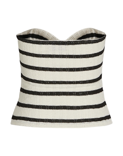 JJXX - JXLinnea Bandeau Twist Top - Black